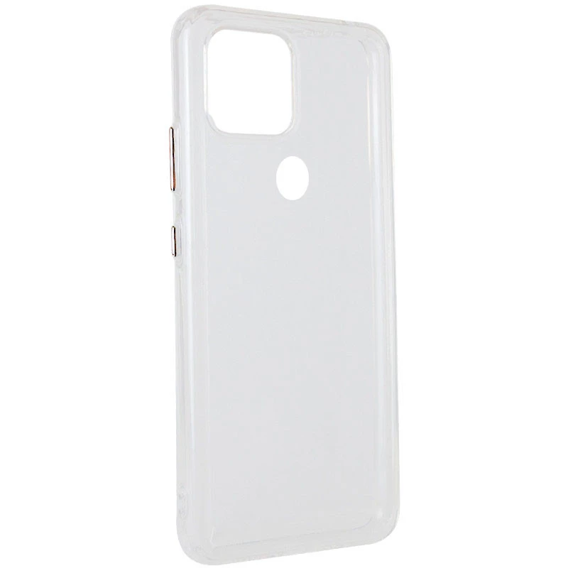 

TPU+PC чохол з металевими кнопками на Xiaomi Redmi A1+ / Poco C50 / A2+ (Прозорий)
