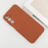 Чохол Silicone Case Lakshmi Plus з закритою камерою на Samsung Galaxy A25 5G – Коричневий / Brown. Фото 4 з 7