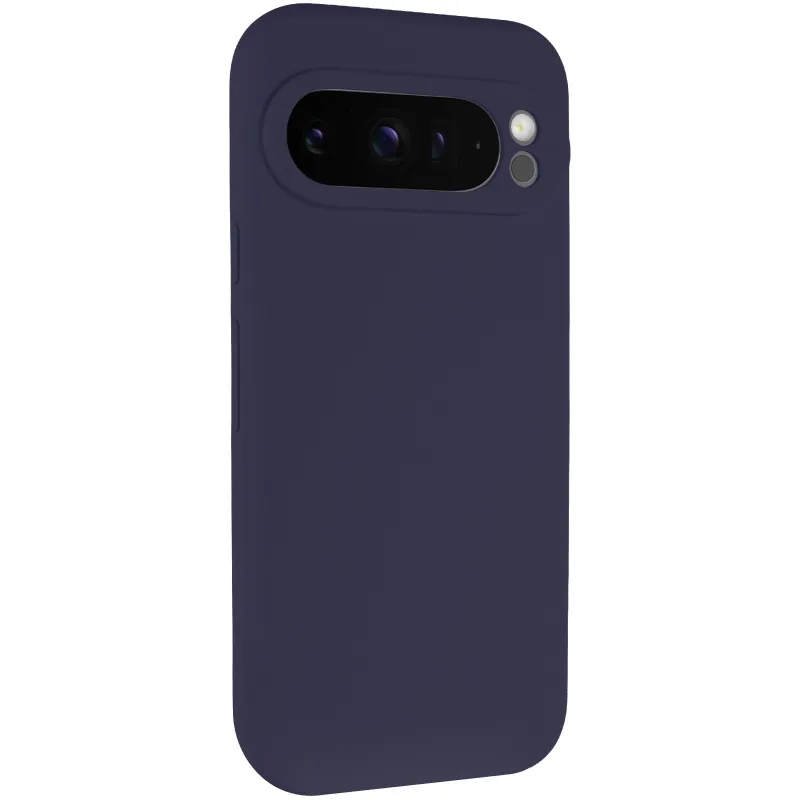 Чохол Silicone Case Lakshmi Premium із закритою камерою для Google Pixel 9 Pro XL – Темно-синій / Midnight blue. Фото 2 з 8