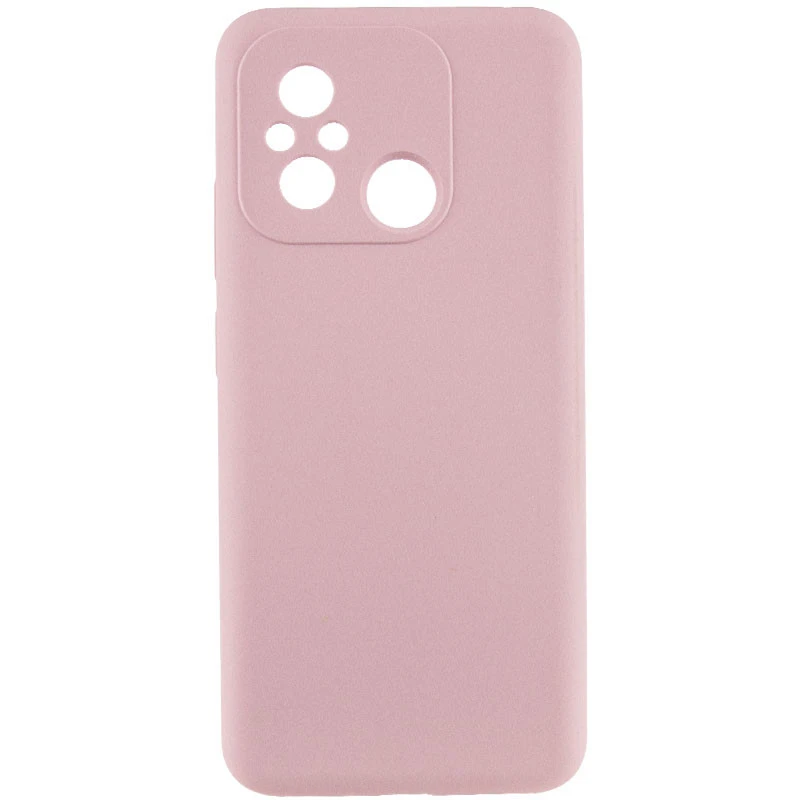 Чохол Silicone Case Lakshmi Premium із закритою камерою для Xiaomi Redmi 12C / Poco C55 – Рожевий / Pink Sand. Фото 1 з 13