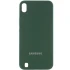 Чехол Silicone Case Lakshmi Premium Logo для Samsung Galaxy A10 (A105F) – Зеленый / Cyprus Green. Фото 1 из 1