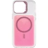 Чехол TPU+PC Jewel Sparkle with MagSafe для Apple iPhone 16 – Pink Ruby. Фото 4 из 8