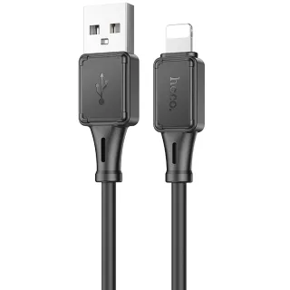 Дата кабель Hoco X101 Assistant USB to Lightning 2.4A (1m) фото 1 из 5
