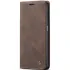 Кожаный чехол-книжка CaseMe Velvet Nubuck для Xiaomi Redmi Note 9s / Note 9 Pro / Note 9 Pro Max – Coffee. Фото 1 из 5
