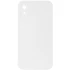 Чохол Silicone Case Square L з захистом камери на Apple iPhone XR (6.1") – Білий / White. Фото 1 з 3
