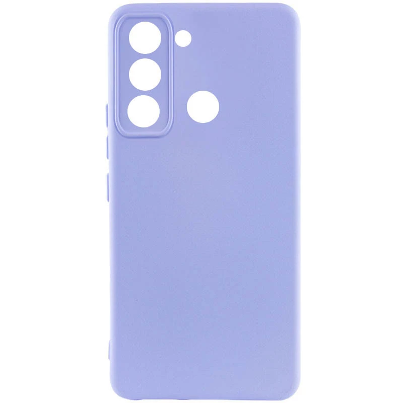 

Чохол Silicone Case Lakshmi Premium з закритою камерою на TECNO Spark 8C (Бузковий / Dasheen)