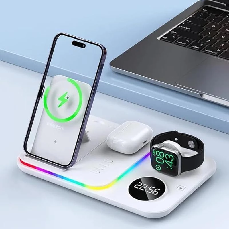 БЗП + годинник A82 4in1 – White. Фото 2 з 5