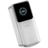 Портативний ЗП Power Bank WIWU PM501 Power Mega PD67W with cable 15000 mAh – silver. Фото 5 з 6