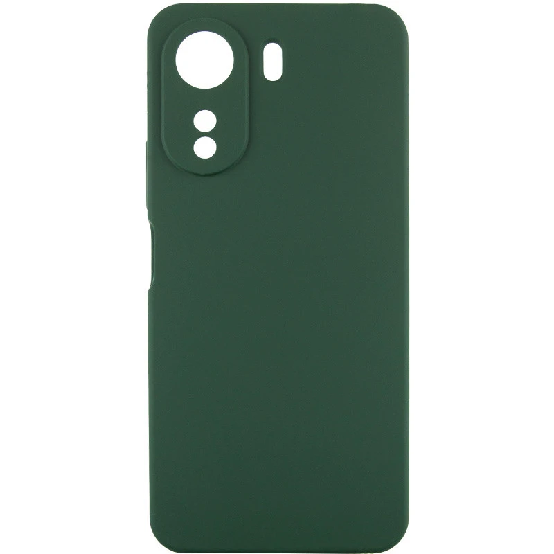 Чехол Silicone Case Lakshmi Premium з закритою камерою на Xiaomi 17 – Зеленый / Cyprus Green. Фото 1 из 1