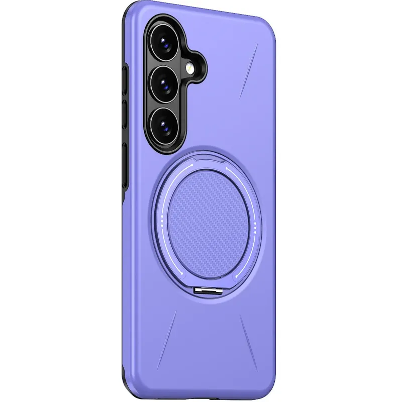 TPU+PC чохол Kalebol Magnetic Case для Samsung Galaxy A17 4G/5G – Lilac. Фото 1 з 3