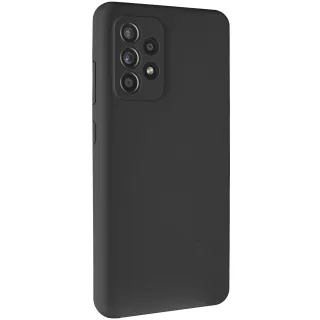 Чехол Silicone Case Lakshmi Premium з закритою камерою на Samsung Galaxy A32 (A326B) 5G — Черный / Black