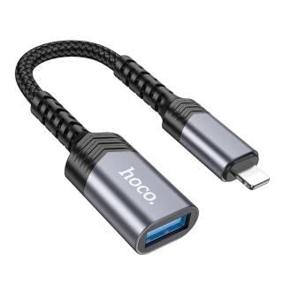 Перехідник Hoco UA24 Lightning male to USB female 2.0 фото 1 з 6