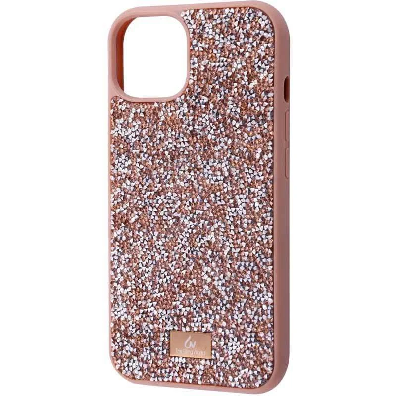 

TPU чохол Bling World Rock Diamond на Apple iPhone 14 (6.1") (Рожевий)