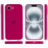 Чохол Silicone Case з захистом камери на Apple iPhone 16e (6.1") – Червоний / Rose Red. Фото 4 з 4