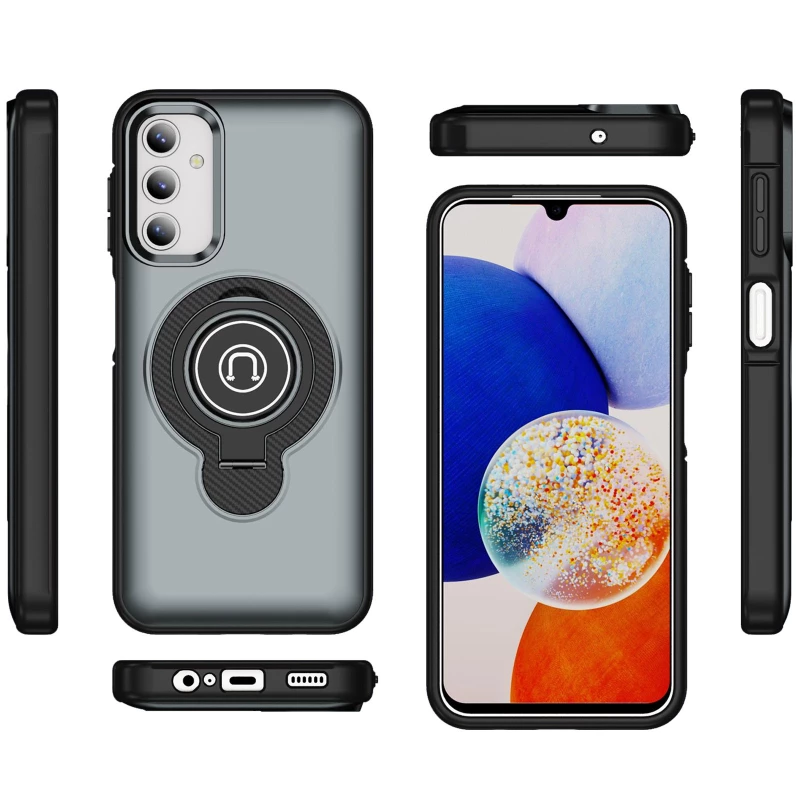 TPU+Textured PC Magnet для Samsung Galaxy A15 4G/5G – Grey. Фото 3 из 4