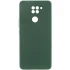 Чехол Silicone Case Lakshmi Premium з закритою камерою на Xiaomi Redmi Note 9 / Redmi 10X – Зеленый / Cyprus Green. Фото 1 из 3