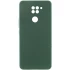 Чохол Silicone Case Lakshmi Premium з закритою камерою на Xiaomi Redmi Note 9 / Redmi 10X – Зелений / Cyprus Green. Фото 1 з 3