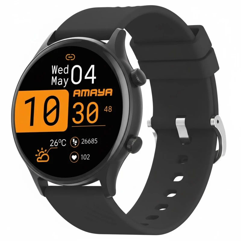 Смарт-годинник Amaya ASW-05 Smart sports watch (call version) – Black. Фото 1 з 2