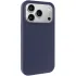 Чехол Silk Full Protective (AA) NO LOGO для Apple iPhone 17 Pro (6.3") – Темно-синий / Midnight blue. Фото 1 из 3