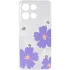 Чохол TPU Clear Joy для Motorola Moto G17 Power – Pastel Daisies. Фото 3 з 6