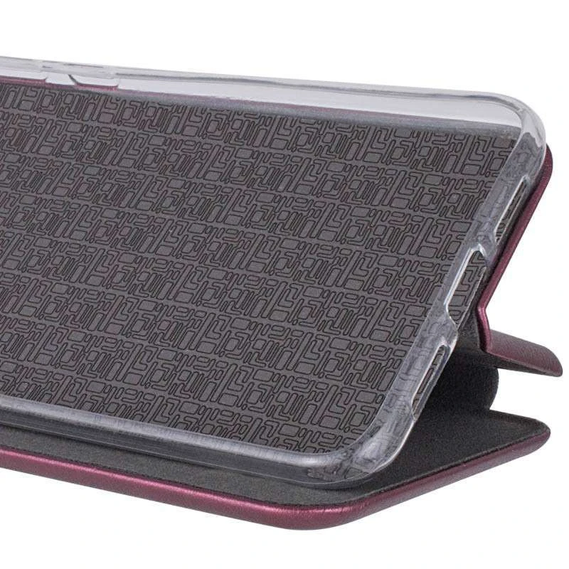 Чохол-книжка класичний на Samsung J510F Galaxy J5 (2016) – Бордовий. Фото 4 з 4