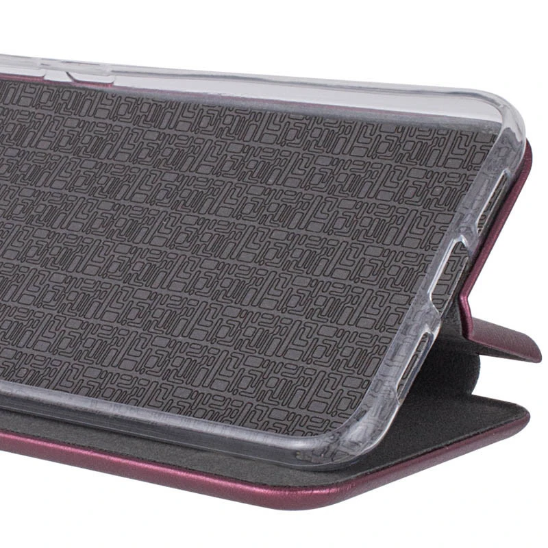 Чохол-книжка класичний на Xiaomi Redmi Note 15 Pro 4G – Бордовий. Фото 2 з 4