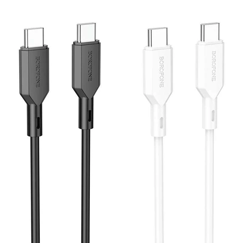 

Дата кабель Borofone BX70 Type-C to Type-C 60W (1m)