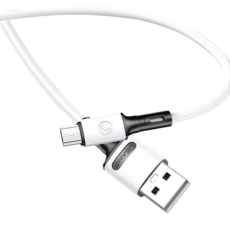 

Дата кабель USAMS US-SJ435 U52 USB to MicroUSB (1m) (Білий)