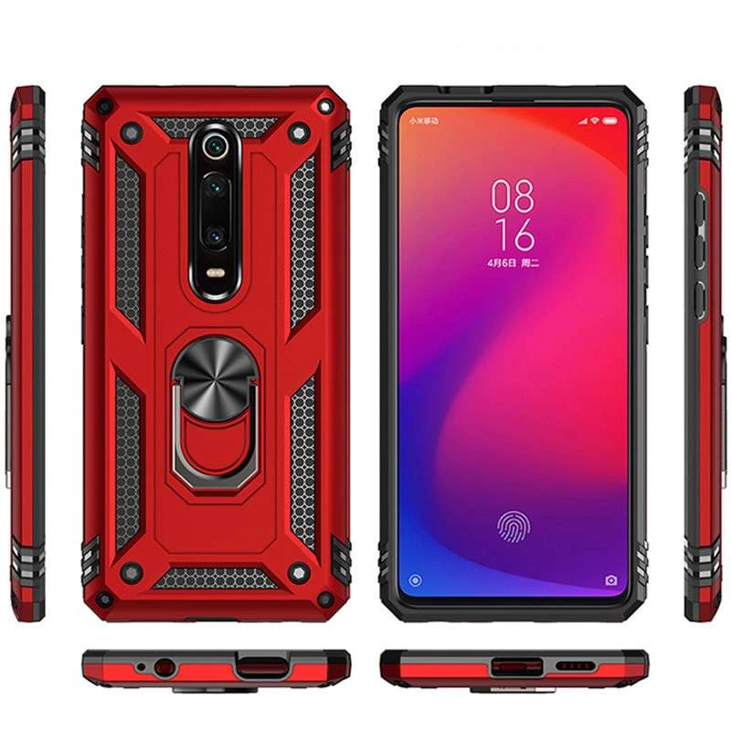 Протиударний чохол Serge Ring з кільцем на Xiaomi Redmi K20 / K20 Pro / Mi9T / Mi9T Pro фото 2 з 8