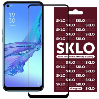 Захисне скло SKLO 3D Oppo A76 4G фото 1 з 4