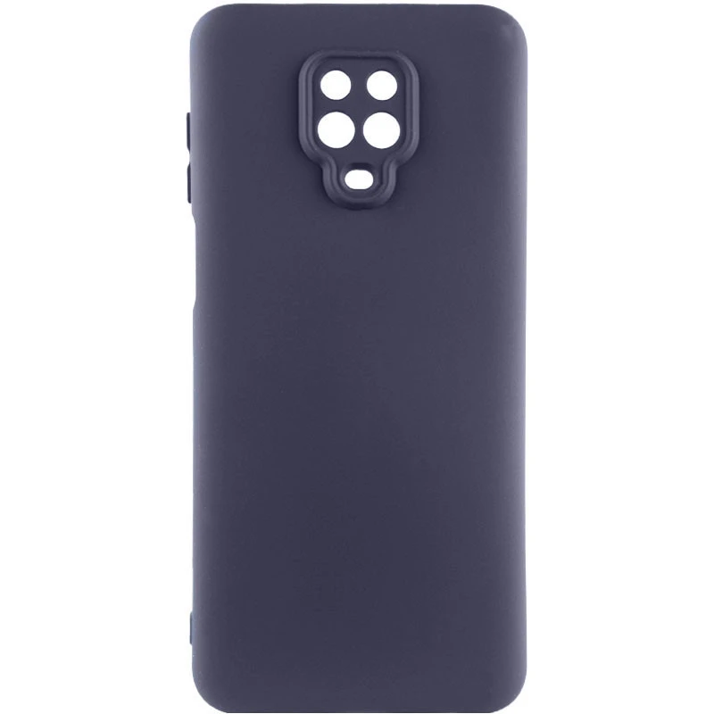 Чохол Silicone Case Lakshmi Premium із закритою камерою для Xiaomi Redmi Note 9s / Note 9 Pro / Note 9 Pro Max – Сірий / Dark Gray. Фото 1 з 5