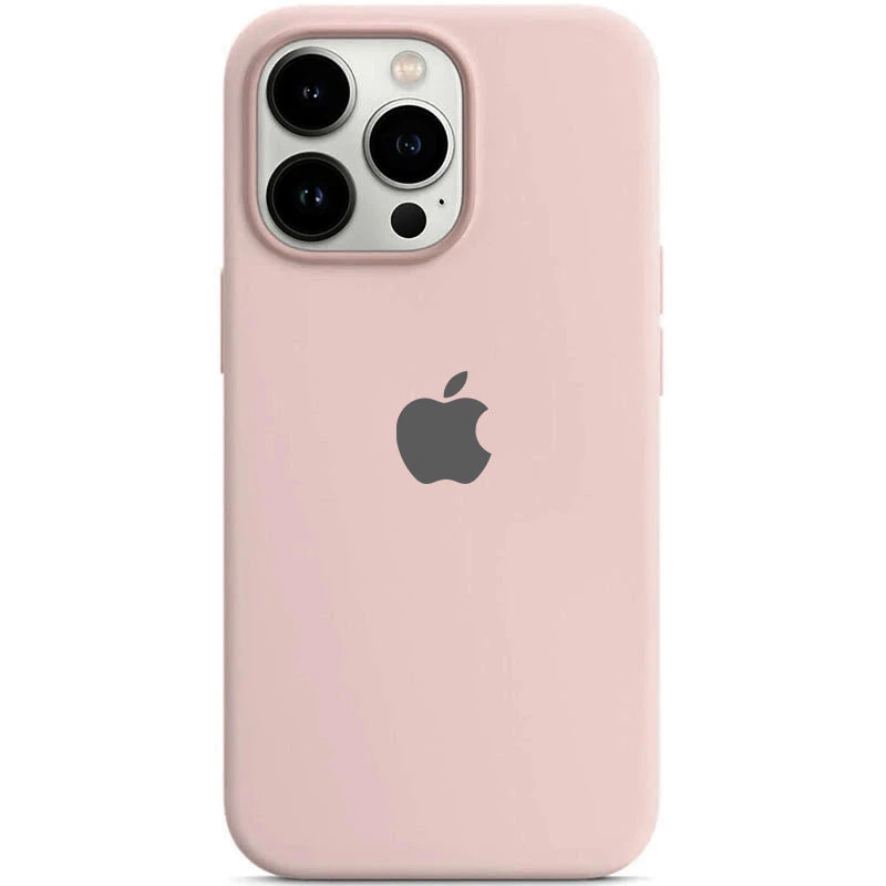 Чохол Silicone Case з закритим низом на Apple iPhone 16 – Рожевий / Chalk Pink. Фото 2 з 2