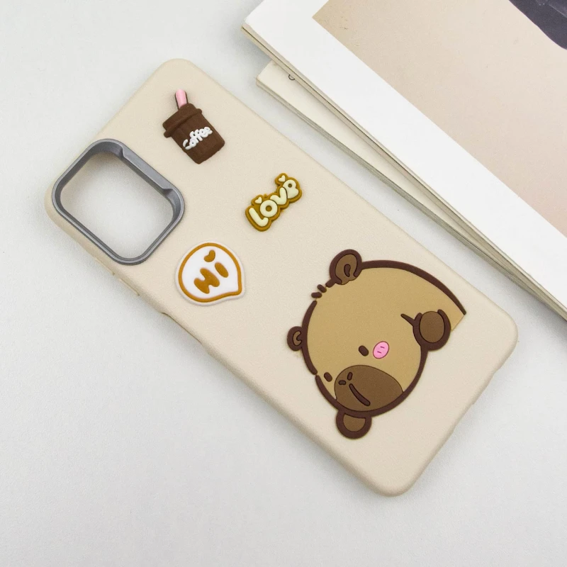 Чохол Labubu Toys для Samsung Galaxy A06 – Capybara / Sand. Фото 3 з 6