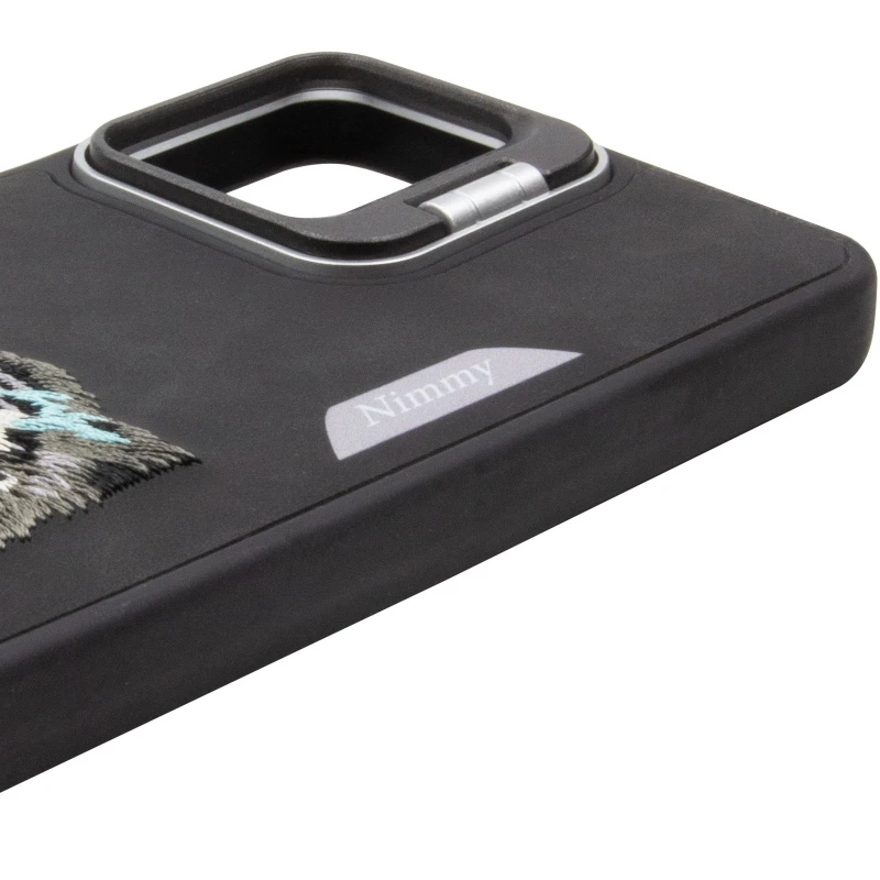 TPU+PC чохол з тваринами для Samsung Galaxy A06 – Black Tiger. Фото 6 з 17