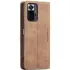 Шкіряний чохол-книжка CaseMe Velvet Nubuck для Xiaomi Redmi Note 10 Pro Max – Brown. Фото 4 з 6