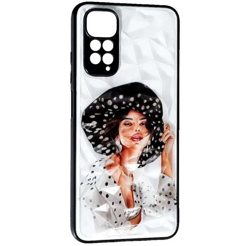 

Стеклянный чехол Prisma Ladies на Xiaomi Redmi Note 11 (Global) / Note 11S (Girl in a hat)