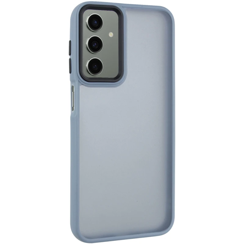 Чохол TPU+PC Lyon Frosted на Samsung Galaxy A27 – Блакитний / Sky Blue. Фото 1 з 1