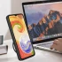 Ударостійкий чохол Bracket Ringstand із захисною шторкою для камери на Xiaomi Poco C75 – Red. Фото 4 з 4