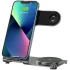БЗУ WIWU Wi-W005 3 in 1 wireless charger – Black. Фото 2 из 5