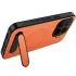 TPU+PC чохол Carbon Kickstand Magnetic Case для Xiaomi 17T – Orange. Фото 2 з 2