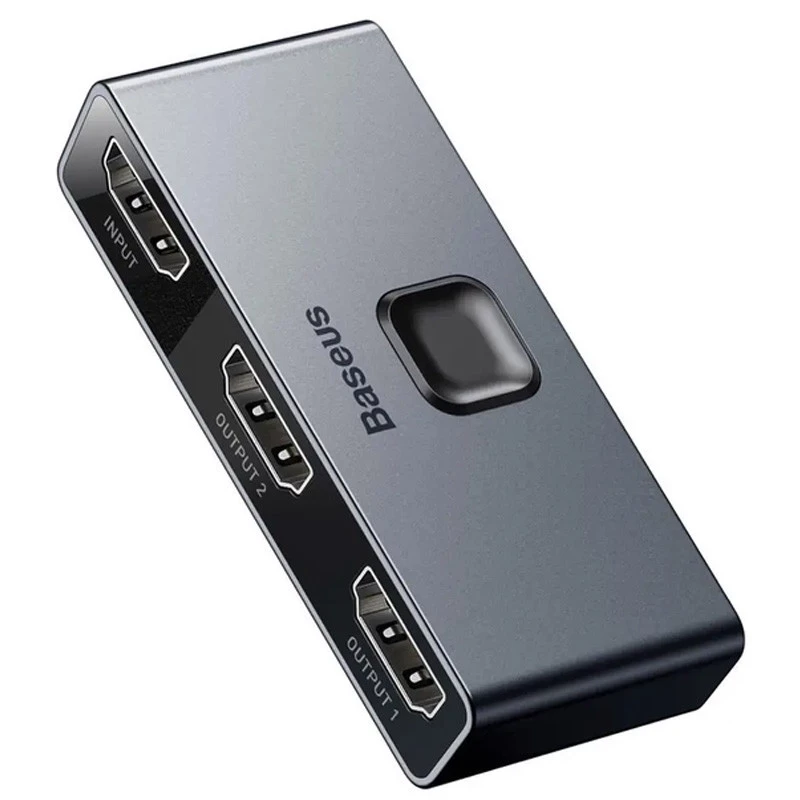

Переходник HUB Baseus Matrix HDMI Switcher (CAHUB-BC0G) (Space Gray)