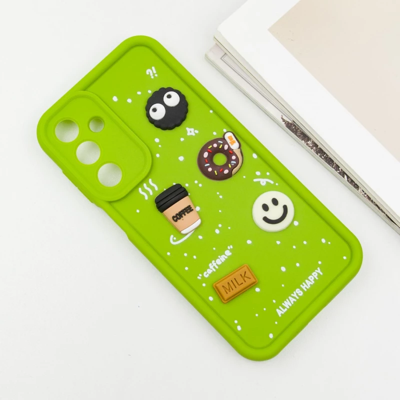 Чохол TPU Toys Case для Samsung Galaxy A16 4G/5G – Light Green / Always Happy. Фото 4 з 9