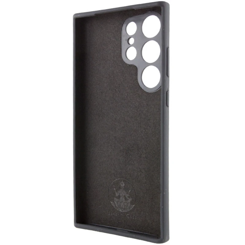 Чехол Silicone Case Lakshmi Premium з закритою камерою на Samsung Galaxy S26 Ultra – Черный / Black. Фото 4 из 7