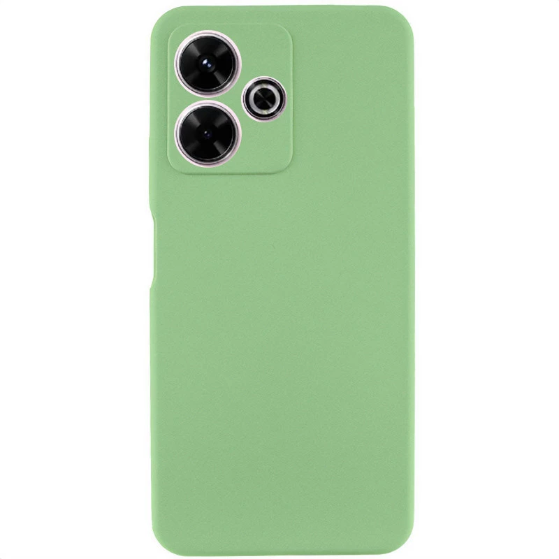 

Чехол Silicone Case Lakshmi Premium з закритою камерою на Xiaomi Redmi Note 13 4G (Мятный / Mint), М'ятний / mint