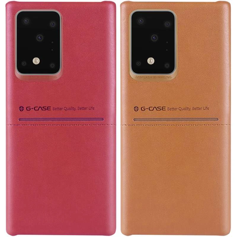 

Шкіряна накладка G-Case Cardcool Series на Samsung Galaxy S20 Ultra
