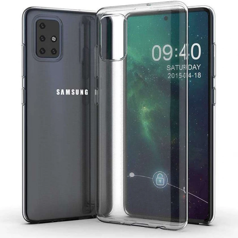 

Ультратонкий силіконовий чохол 2 мм на Samsung Galaxy A51