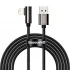 Дата кабель Baseus Legend Series Elbow USB to Lightning 2.4A (1m) (CALCS-01) – Black. Фото 1 з 5