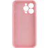 Чехол с защитой камеры Silicone Case для Apple iPhone 16 Pro Max – Розовый / Light pink. Фото 2 из 3