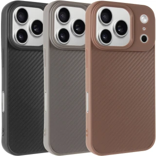 TPU чехол Carbon Protective with Magsafe для Apple iPhone 17 Pro (6.3") фото 1 из 3