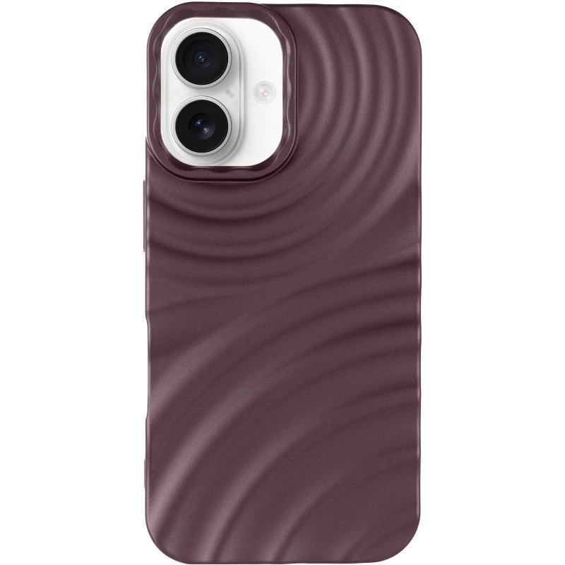 Чехол TPU MonoWave для Apple iPhone 16 – Brown. Фото 3 из 6